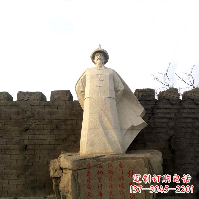 信阳汉白玉林则徐石雕像——刻画历史传奇的传世绝唱