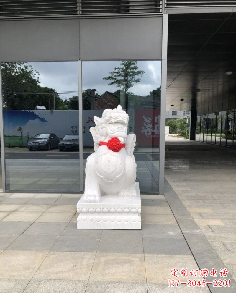信阳汉白玉貔貅案例