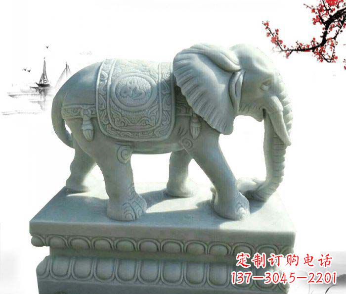 信阳大象雕塑诠释华夏传统文化