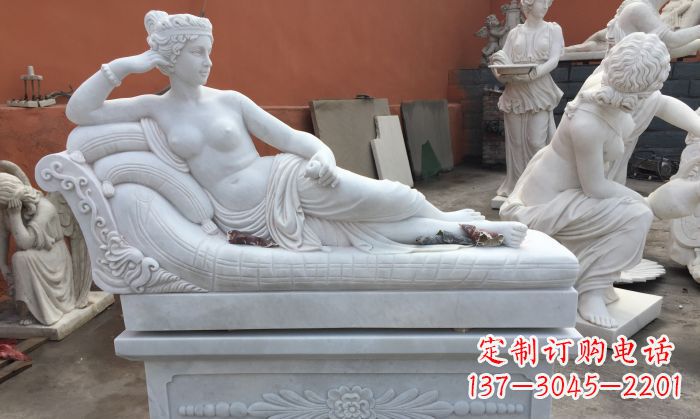 信阳中领雕塑汉白玉女人雕塑将精湛的雕刻技艺与…