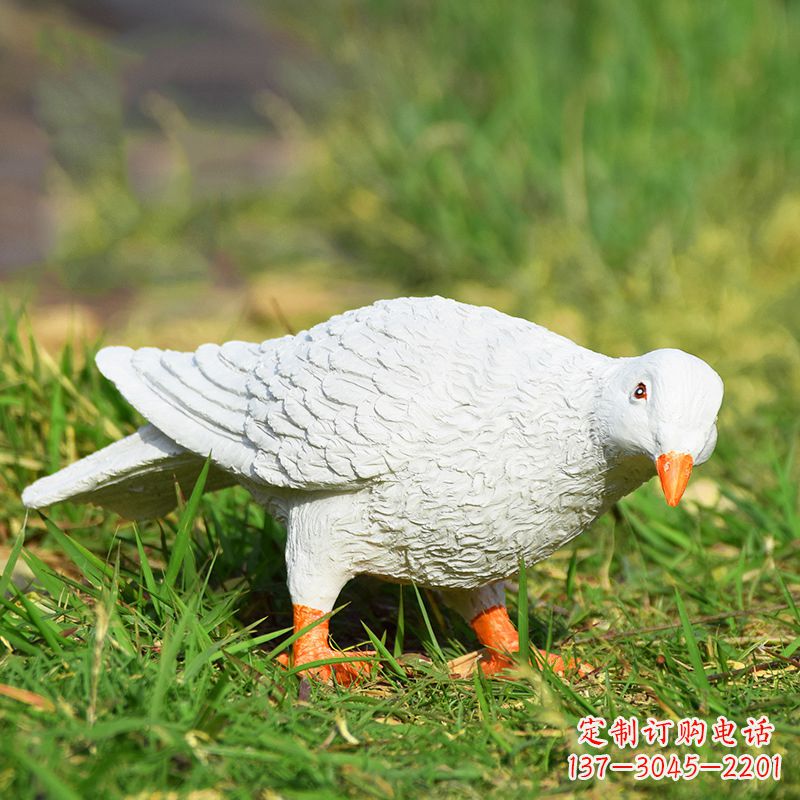 信阳中领雕塑:传递和平与爱的和平鸽雕塑