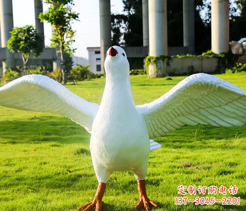 信阳和平鸽图片雕塑