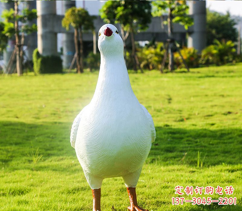 信阳中领雕塑:和平鸽雕塑