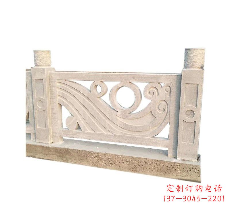 信阳精美石栏板雕塑,点缀河边桥梁的美丽