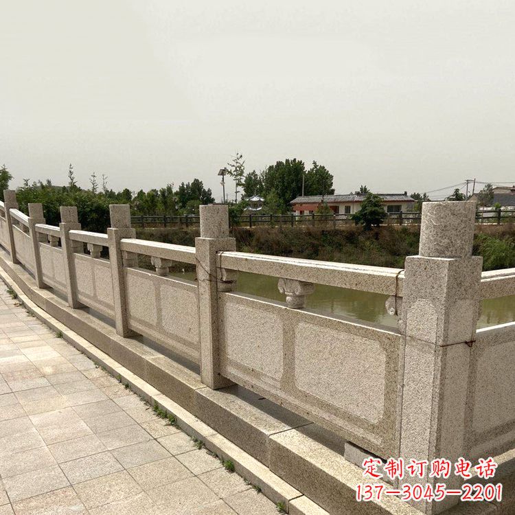 信阳中领雕塑河道石栏板雕塑:定制精美绝伦