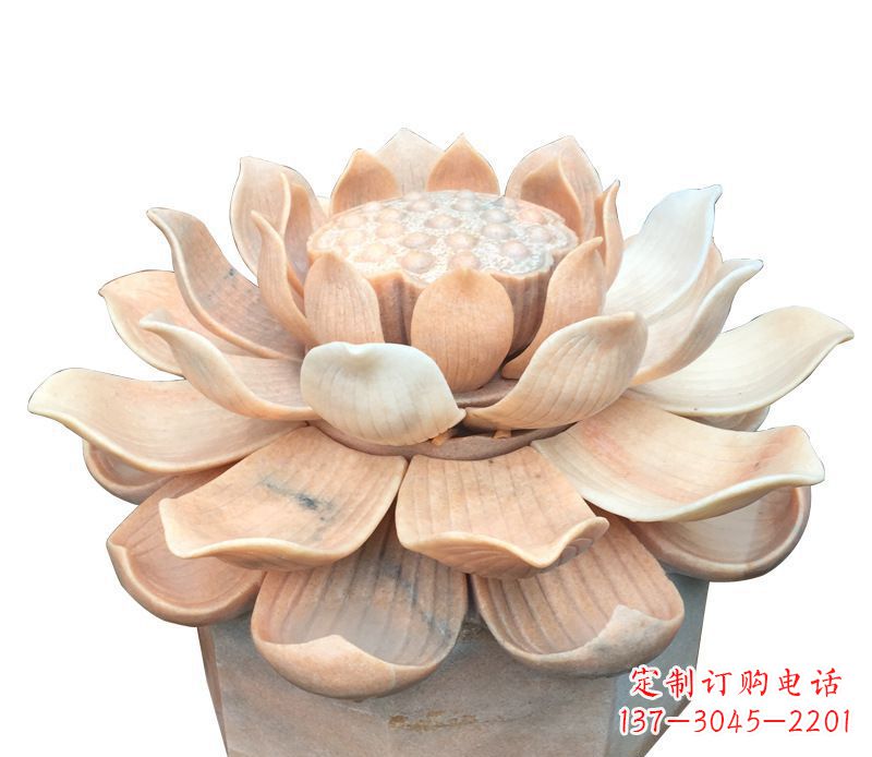 信阳荷花石雕,让您的家居更有特色