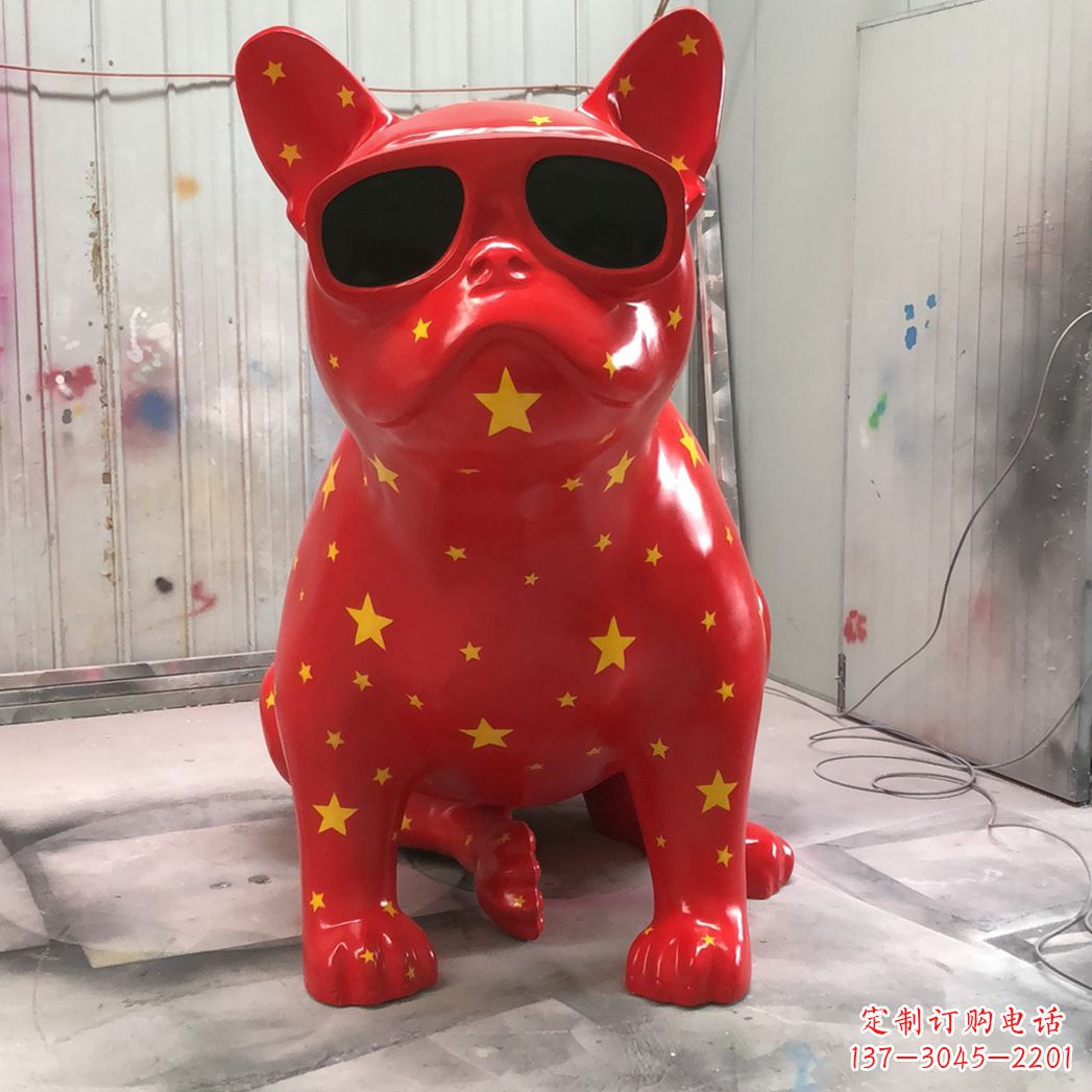 信阳玻璃钢材质精致的生肖雕塑