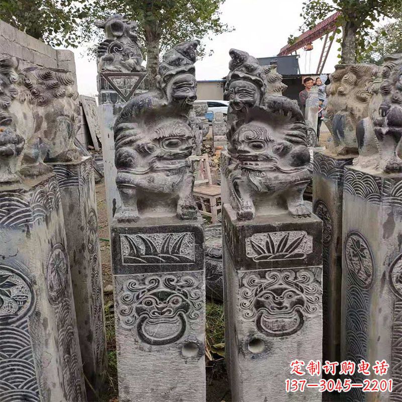 信阳中领雕塑——历久弥新的拴马桩雕塑