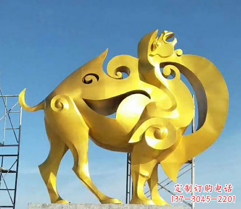 信阳精美骆驼雕塑——为你的空间增添独一无二的美感