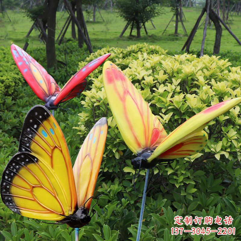 信阳来自中领雕塑的时尚与自然完美结合的蝴蝶雕塑