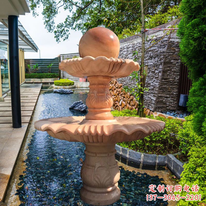 信阳花岗岩石风水球雕塑