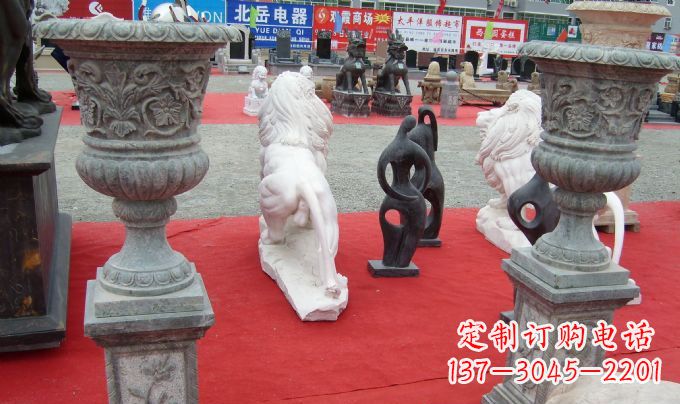 信阳花盆公园景观石雕