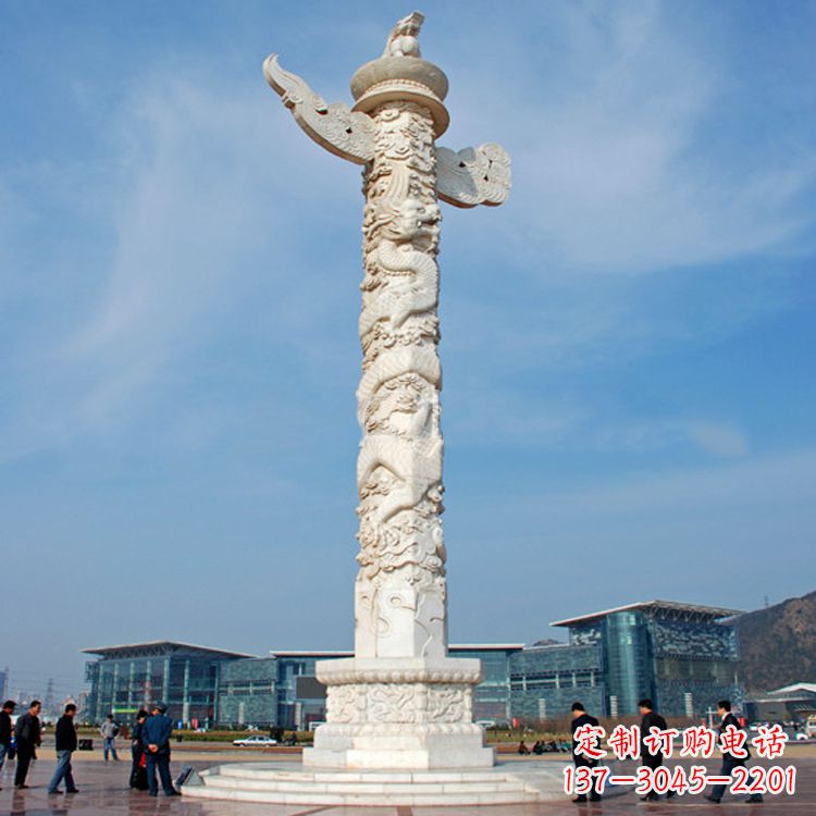 信阳华表雕塑,塑造城市精致景观