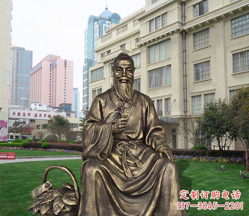 信阳精美古典——华佗古代名人铜雕