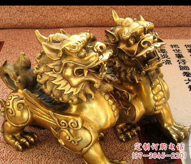 信阳超级定制麒麟雕塑,尊享贵族尊贵
