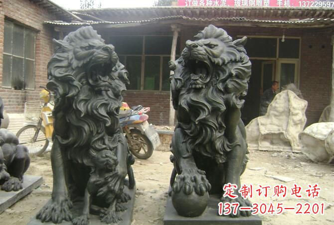 信阳高质量铜制狮子雕塑