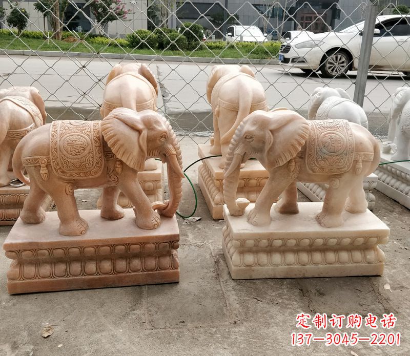 信阳品质过硬的石雕大象