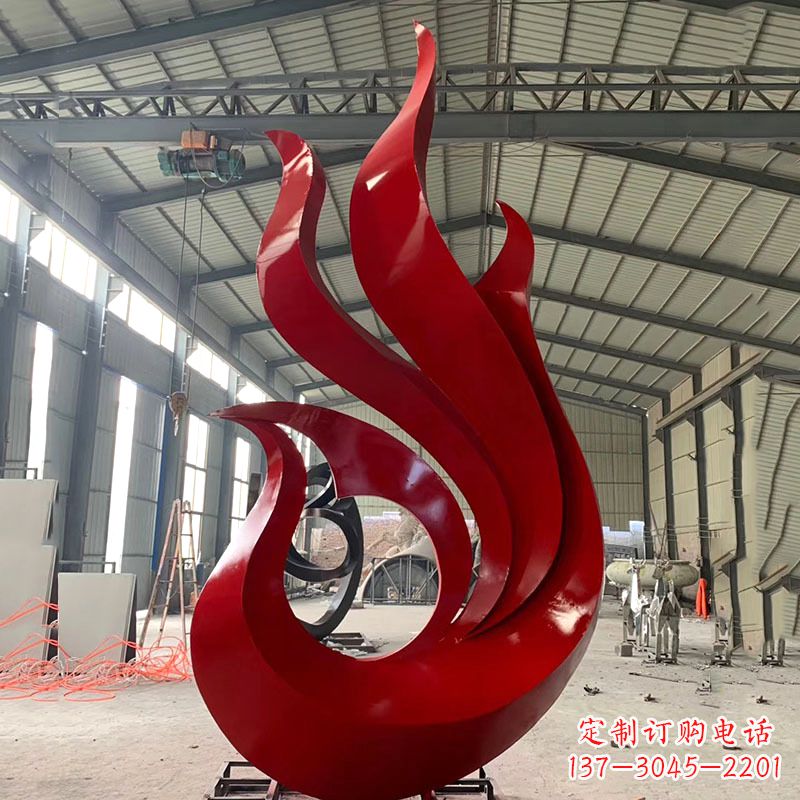 信阳火凤凰不锈钢喷漆雕塑:添彩你的家居空间