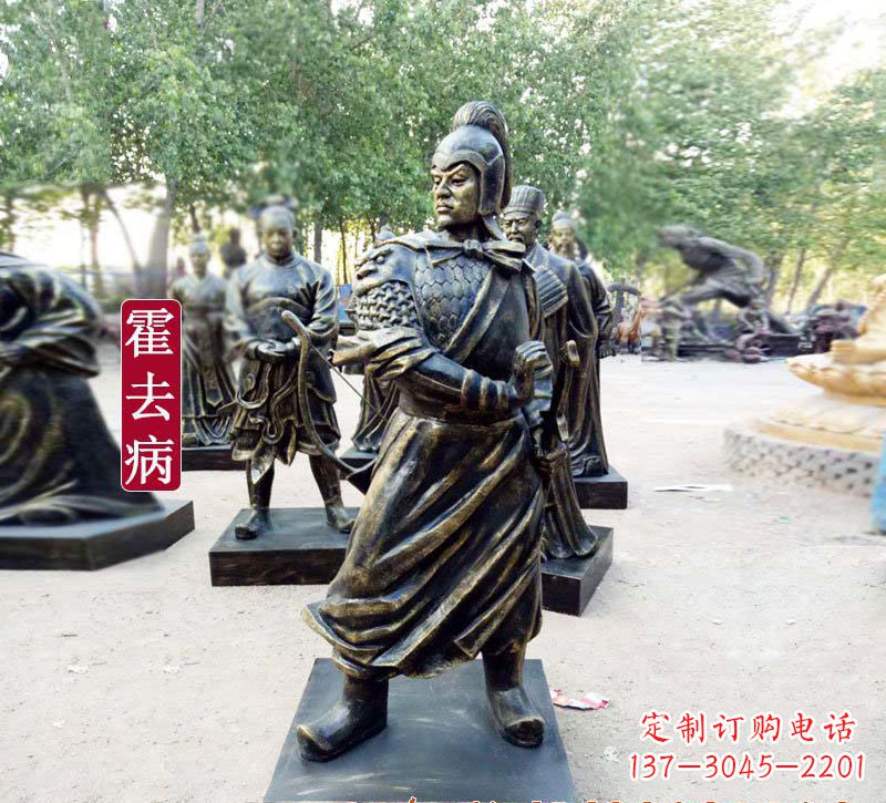 信阳纪念级霍去病铜雕,传承不凡的文化记忆
