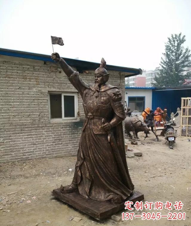 信阳 大中领雕塑专业打造精美的将军系列铜雕…