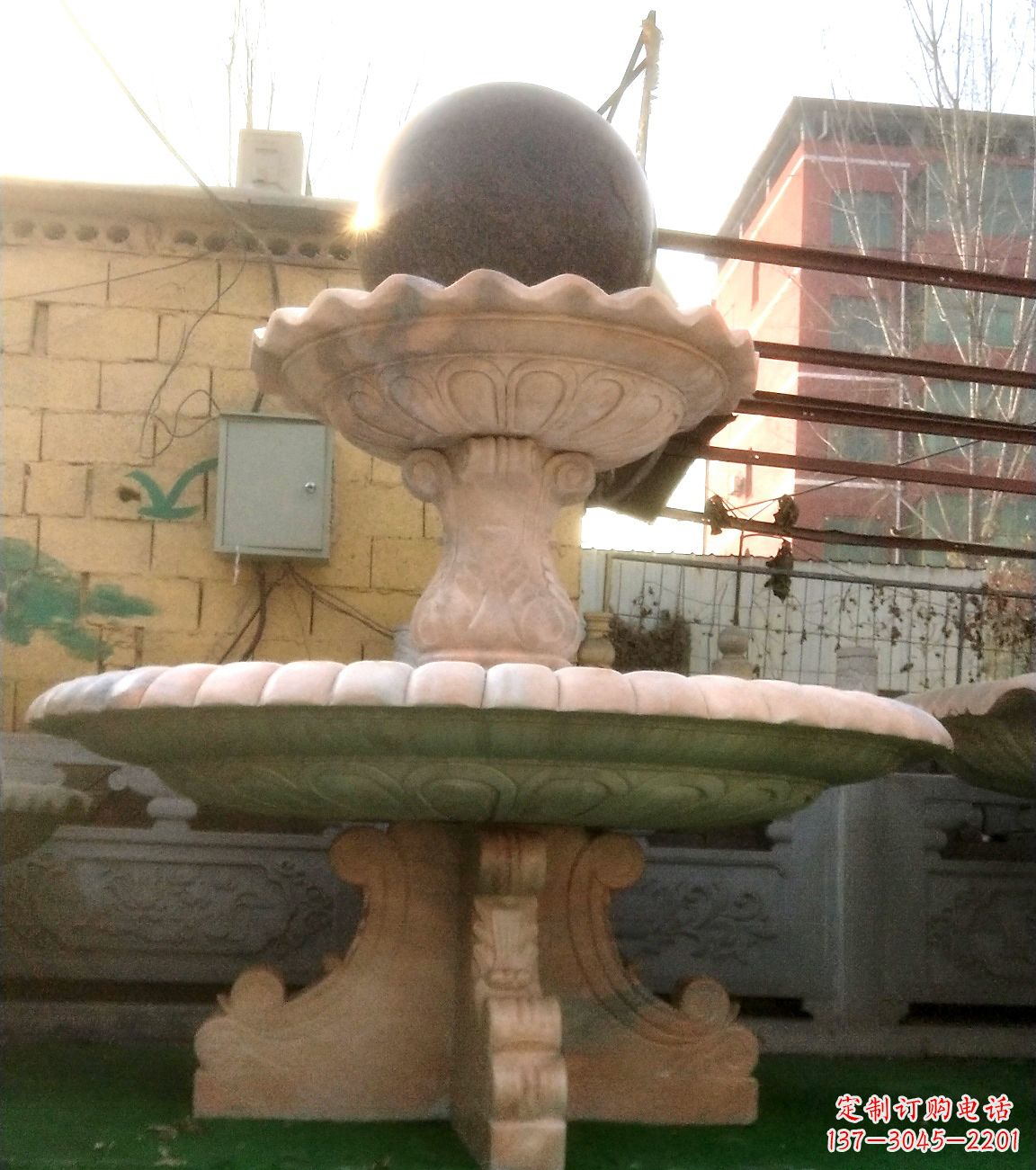 信阳中领雕塑的风水球雕塑是一种独特的雕塑,其…