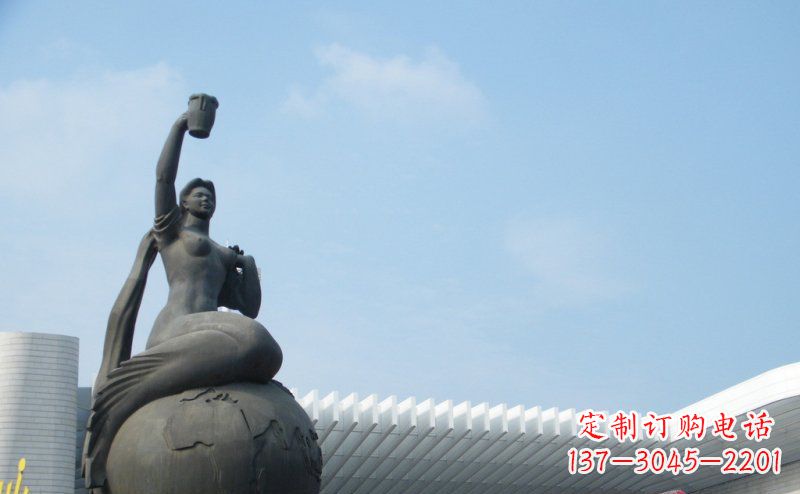 信阳中领雕塑推出的精美雕塑——铜铸地球塑像,…