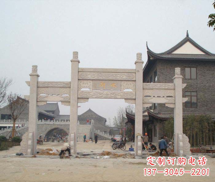信阳石雕牌楼,让您的城市充满活力!