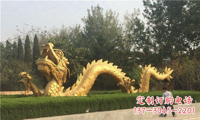 信阳中领雕塑:传承传统,铸就精美金龙雕塑