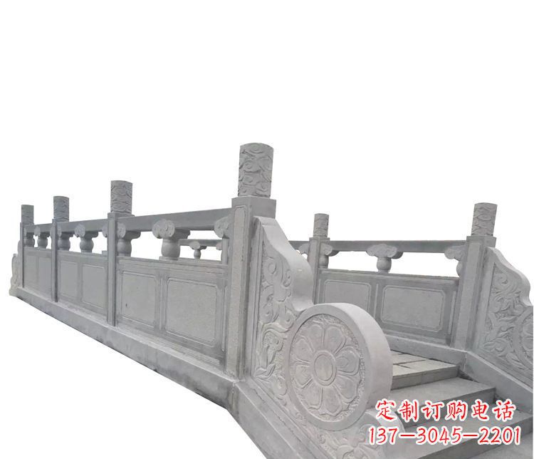 信阳景区大理石栏板石雕 (7)