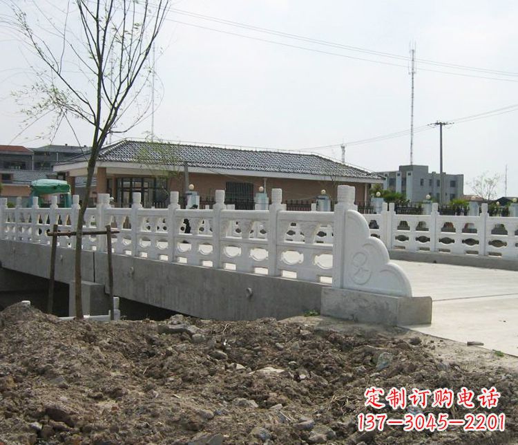 信阳景区大理石栏板石雕 (6)