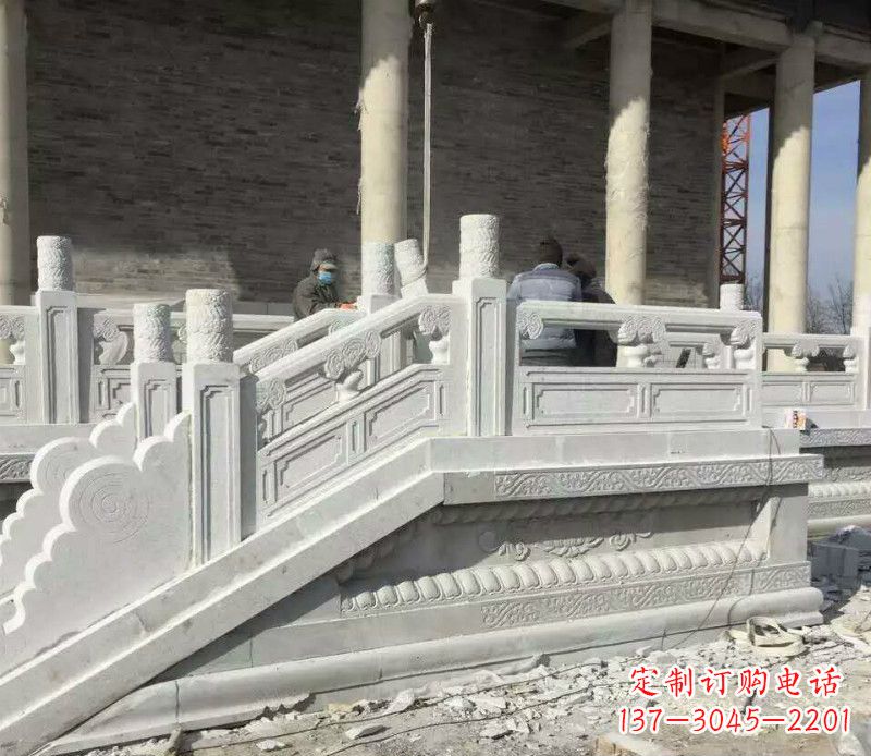 信阳超凡精美的大理石栏板雕塑