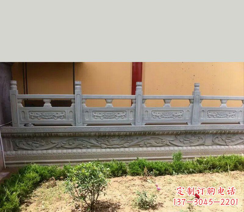 信阳尊贵而古典的大理石栏板雕塑