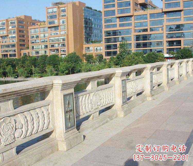 信阳景区大理石栏板石雕_1_2