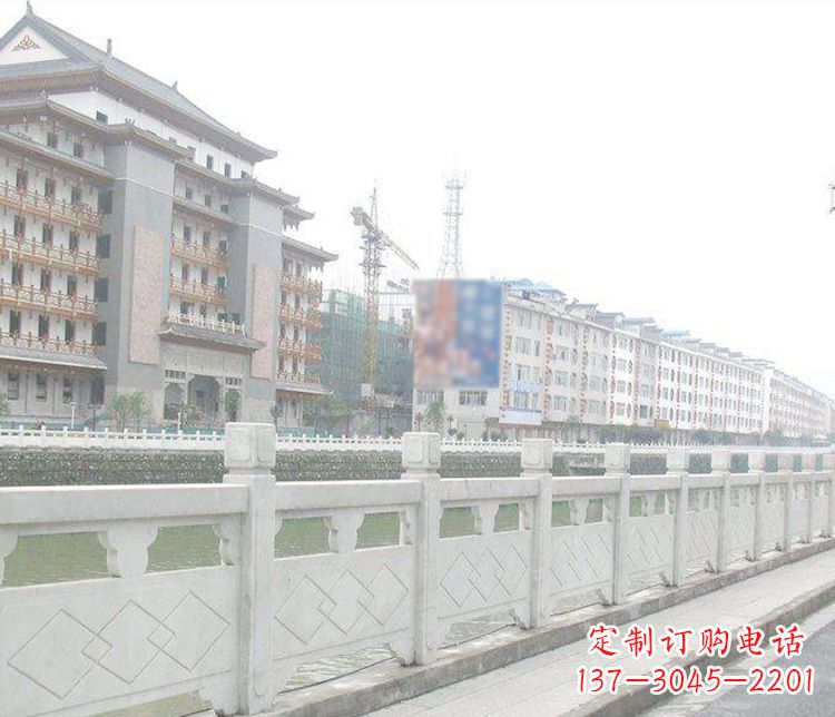 信阳景区大理石栏板石雕_2 (2)