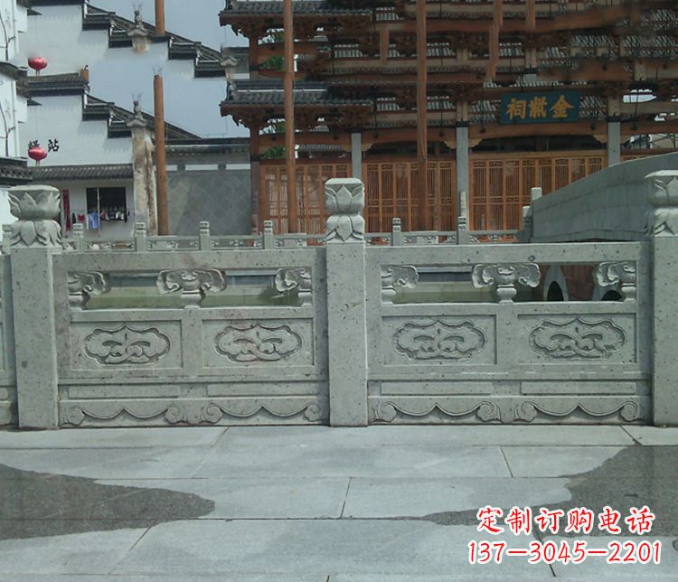 信阳景区大理石栏板石雕_2 (6)