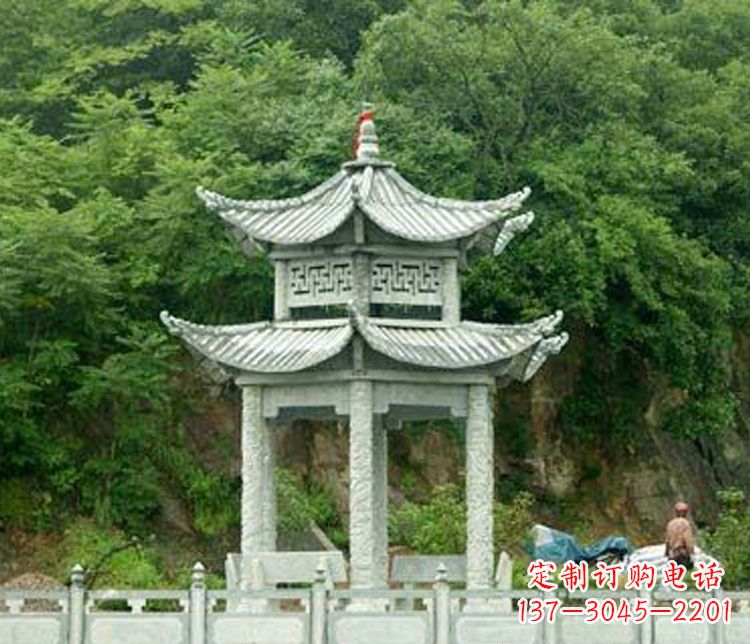 信阳中领雕塑|凉亭石雕:让您的景区更加精彩