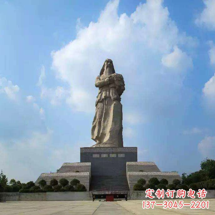 信阳神农雕像,雕出与众不同的气质