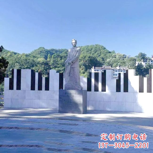 信阳聆听聂耳石的音乐精魂,品味杰出音乐家的艺术雕塑