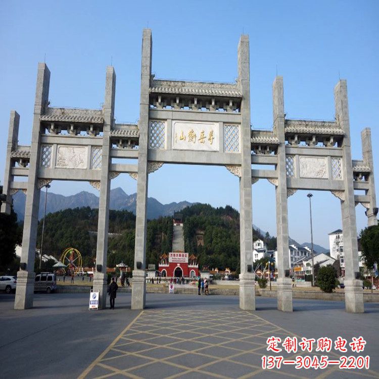 信阳牌坊石雕塑——精美、耐久、特色