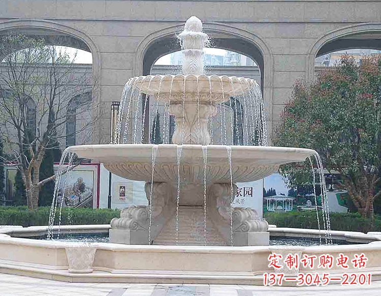 信阳专业定制喷泉雕塑,融合唯美艺术气息