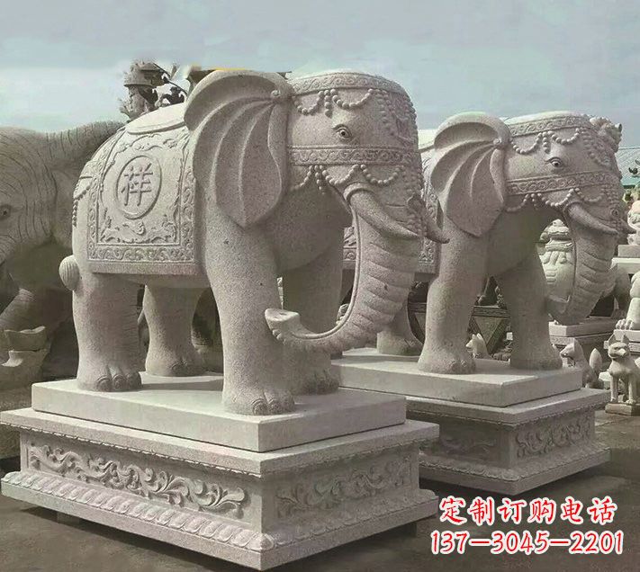 信阳中领雕塑-大象雕塑定制