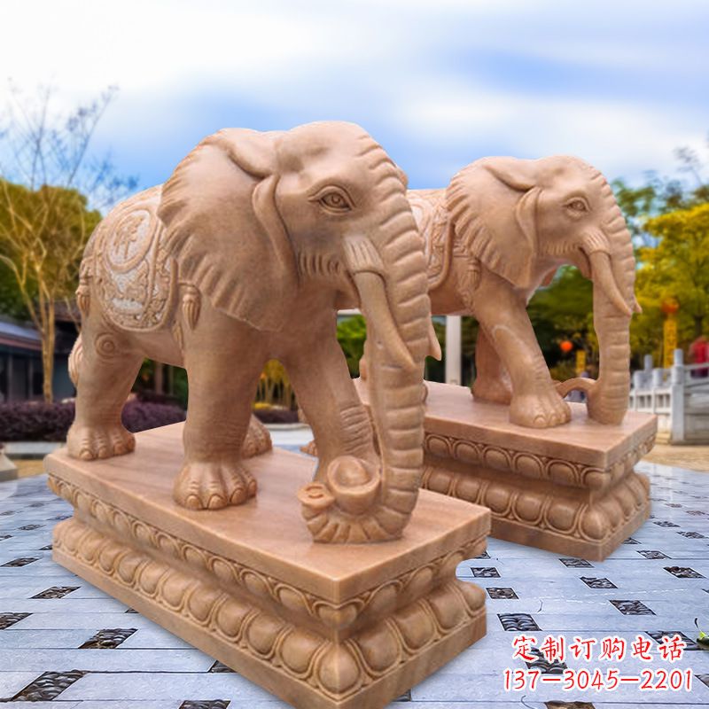 信阳品质精美的酒店大象雕塑