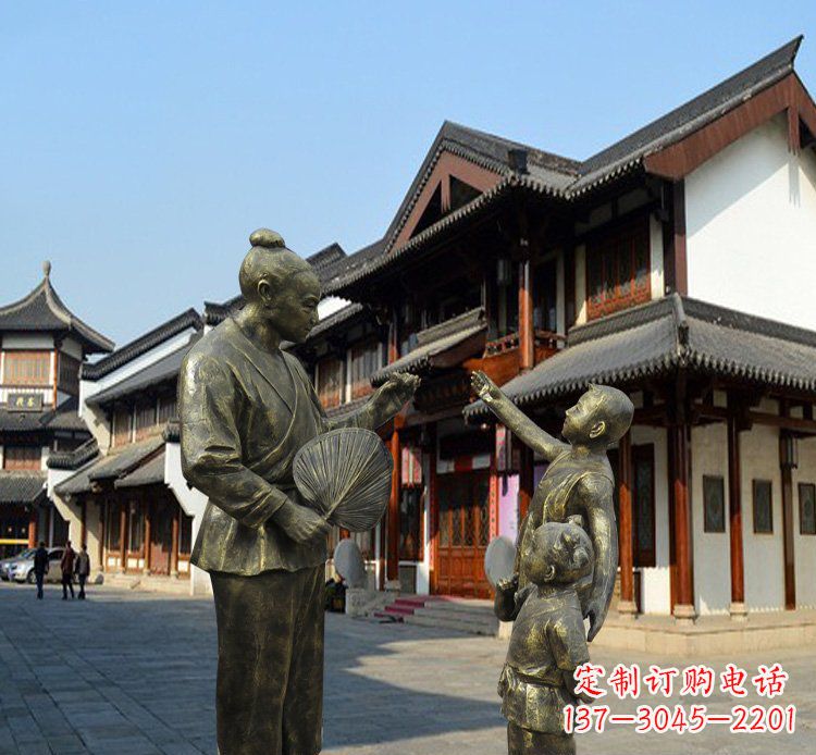 信阳精美孔融铜雕，让您体验古朴古典之美