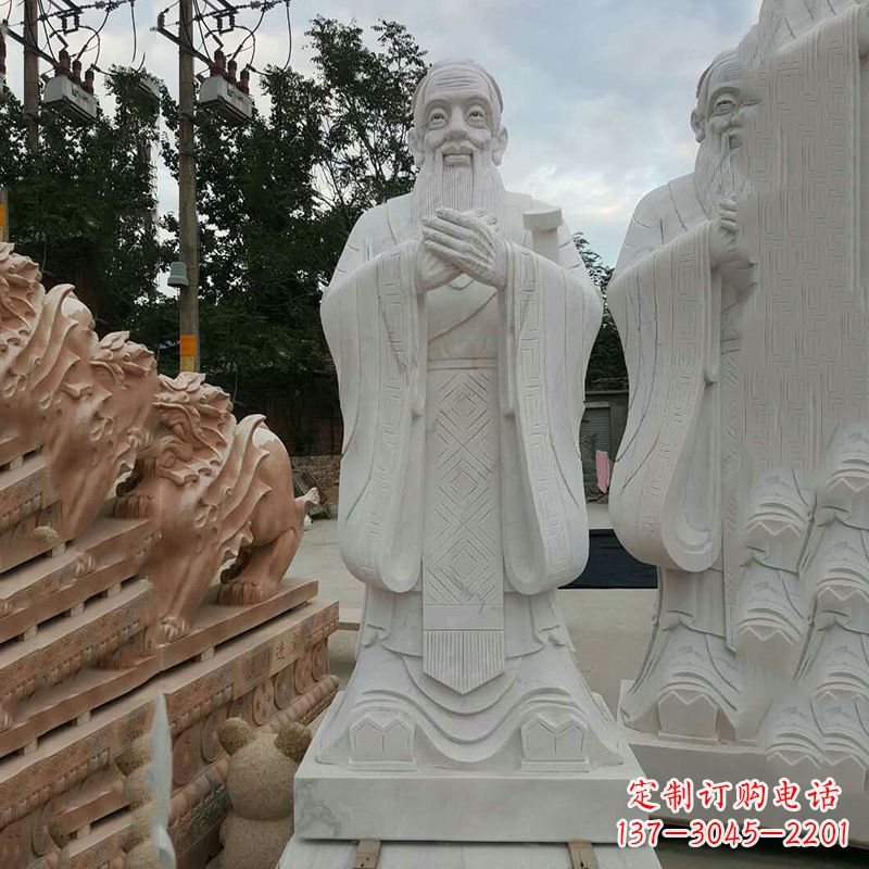 信阳孔子雕像