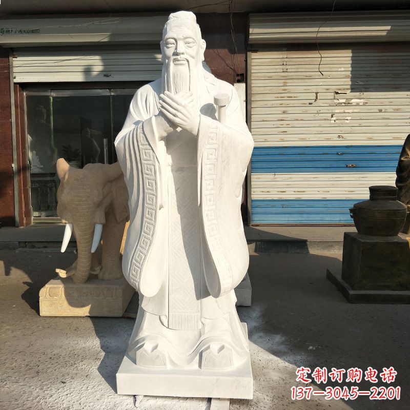 信阳孔子雕塑--中领雕塑定制