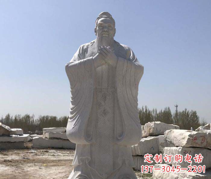 信阳中领雕塑|传承古代精神:孔子雕塑