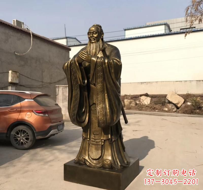 信阳中领雕塑缔造最具文化内涵的孔子雕塑