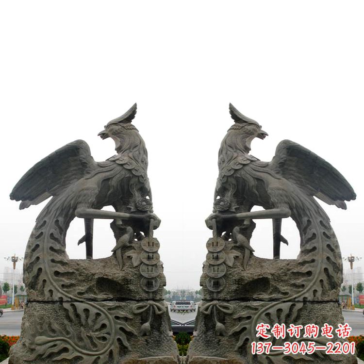 信阳中领雕塑凤凰雕塑,神秘的艺术品