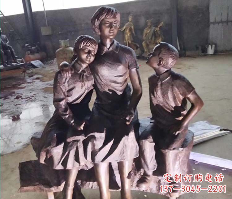 信阳中领雕塑--专业的学生铜雕定制服务