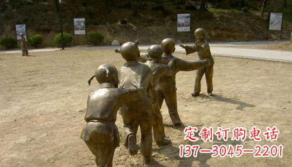 信阳珍贵传统,中领雕塑老鹰抓小鸡铜雕